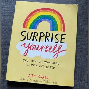 Surprise Yourself Book with Rainbow Cover